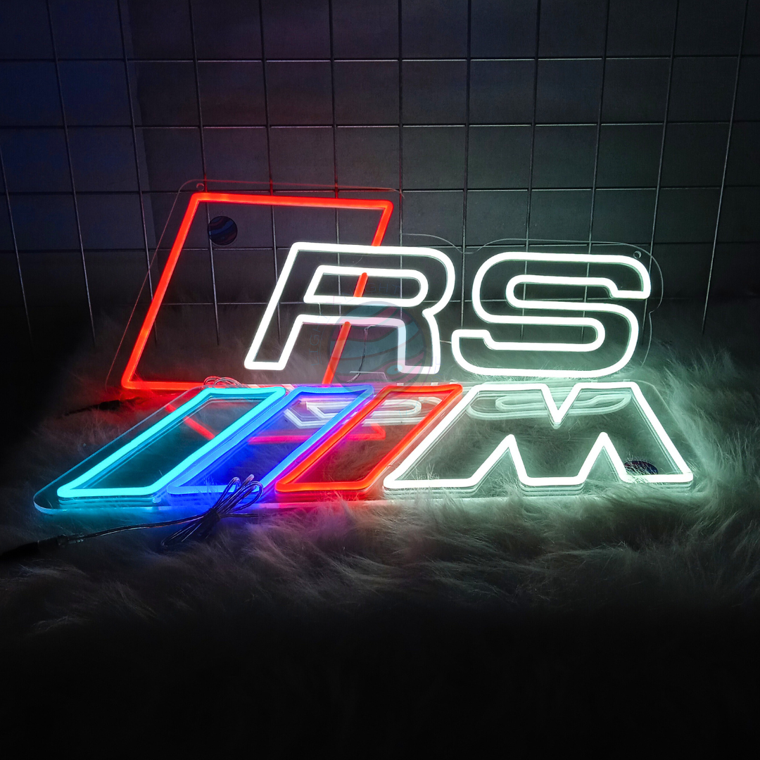 BMW M Led Neon Sign, BMW M Neon Light, BMW M Neon Sign, BMW Light, BMW M Lighting, BMW Decor