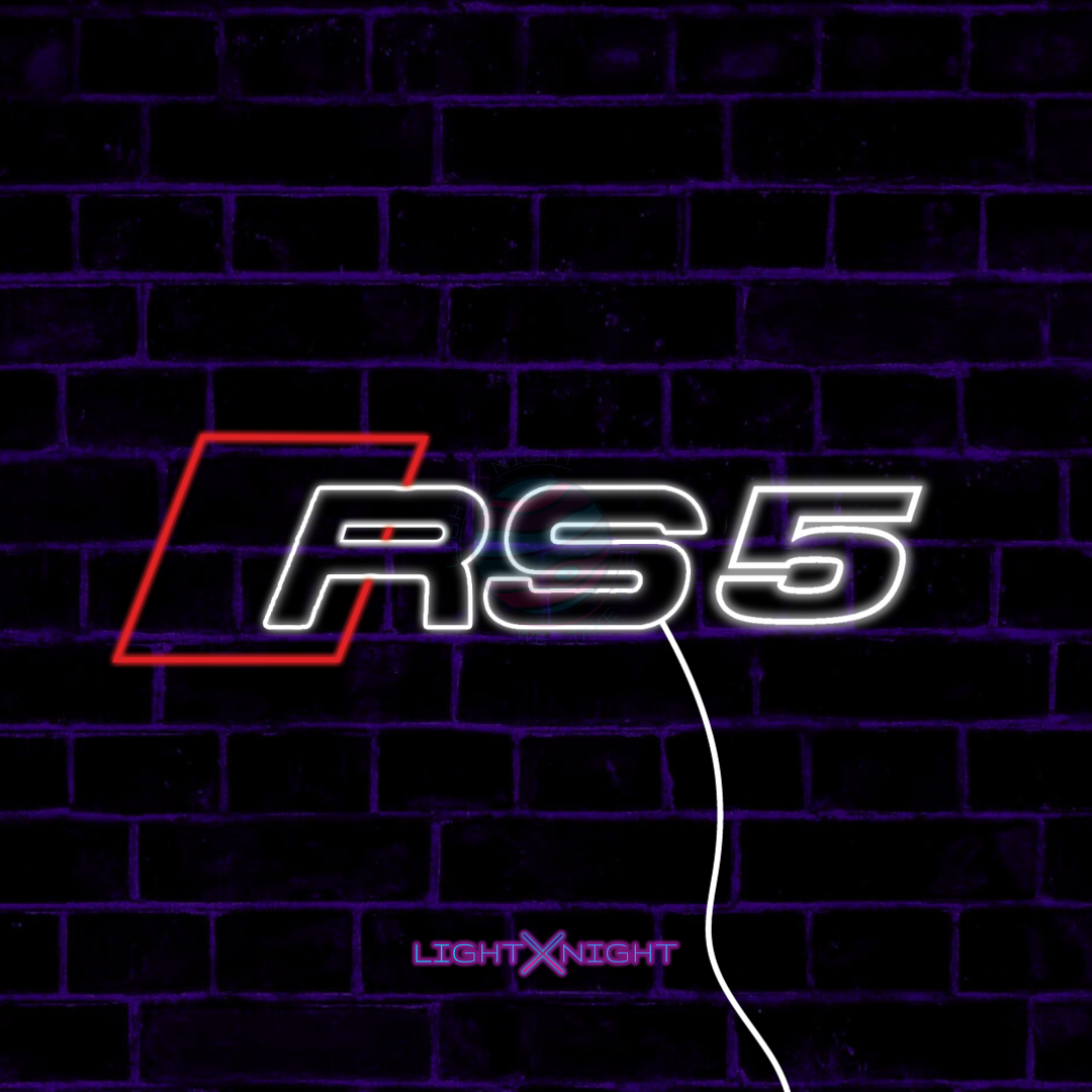 Audi RS5 Neon Sign