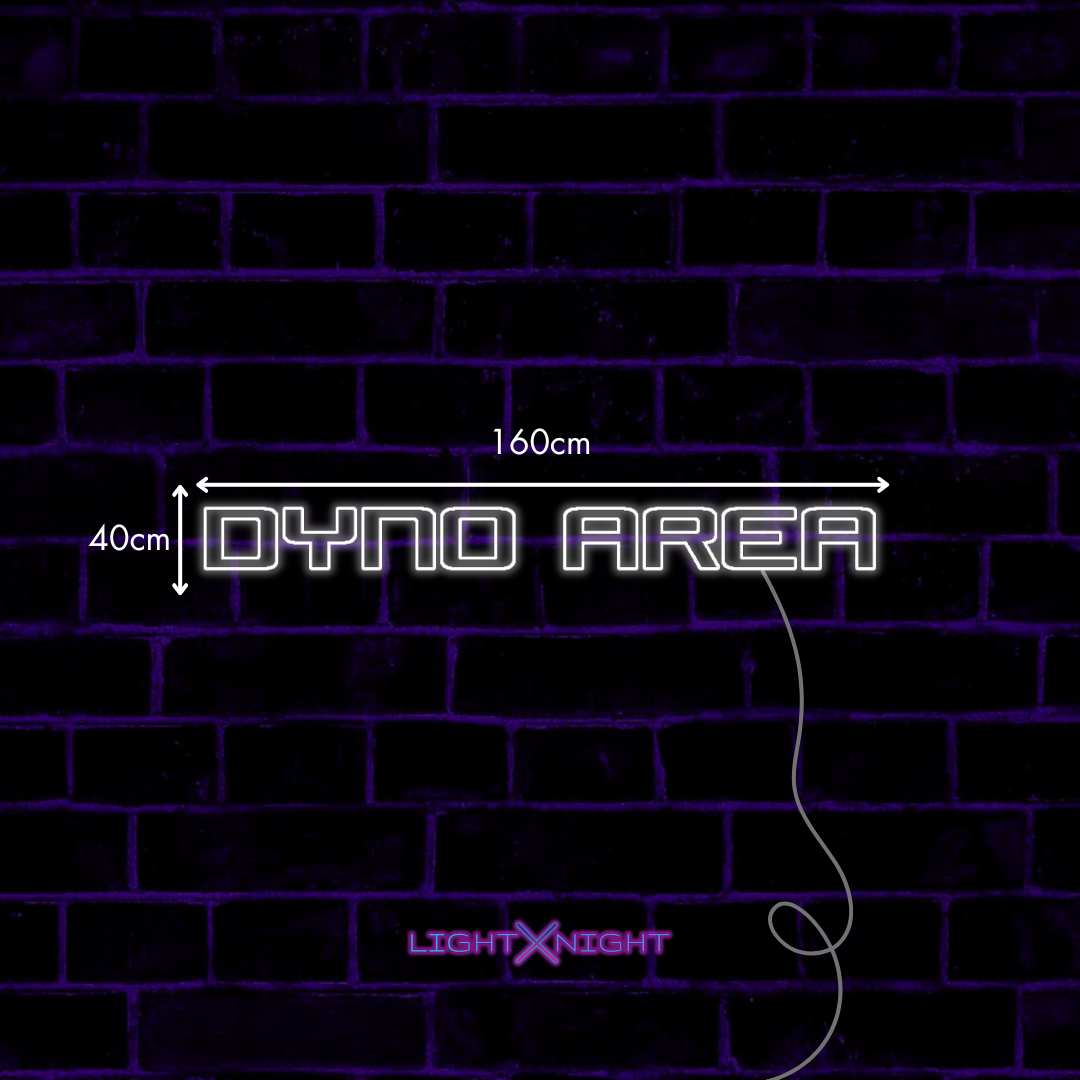 Dyno Area Neon Sign