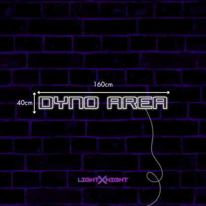 Dyno Area Neon Sign