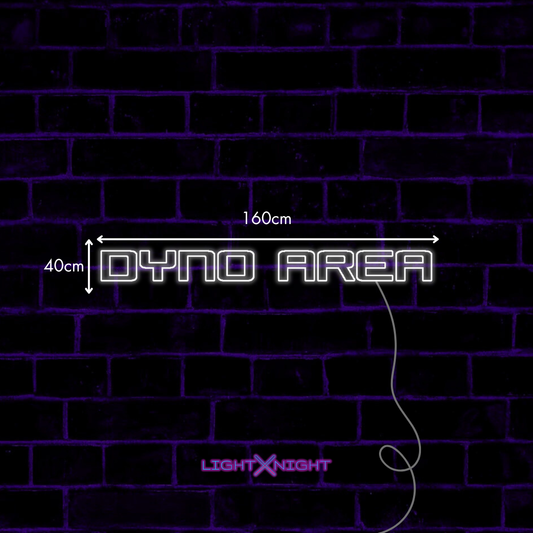 Dyno Area Neon Sign