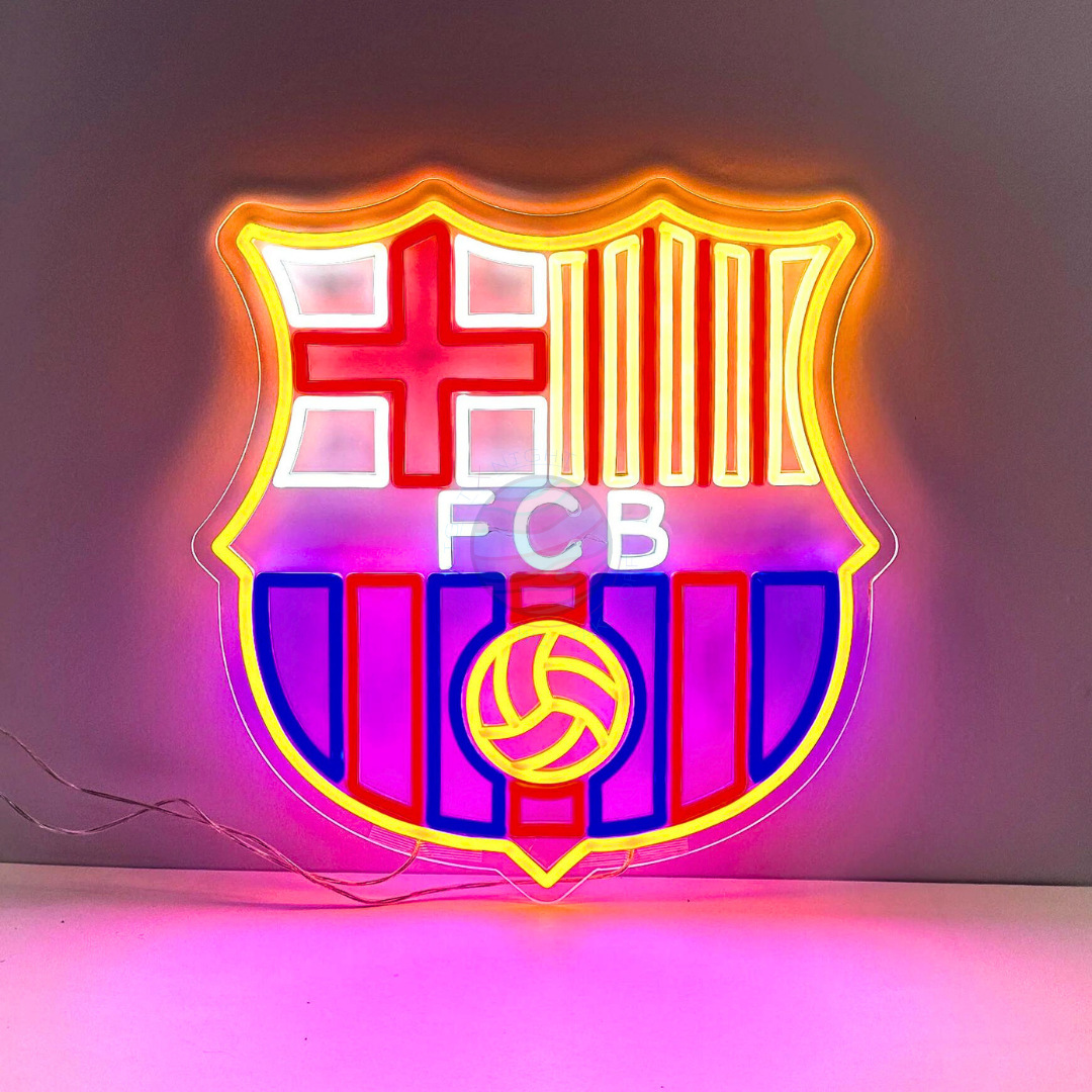 FC Barcelona Neon Sign