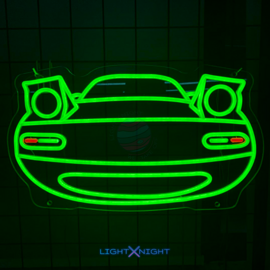 Mazda Miata "Frog" Neon Sign