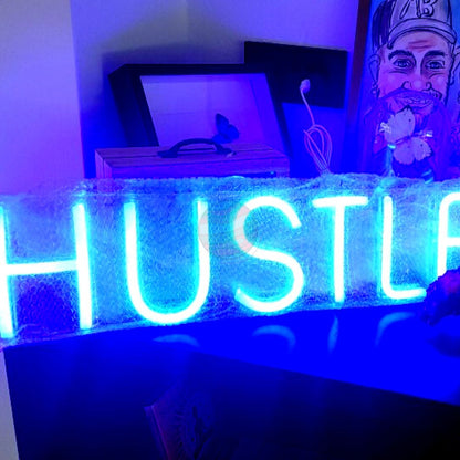 Hustle Neon Sign