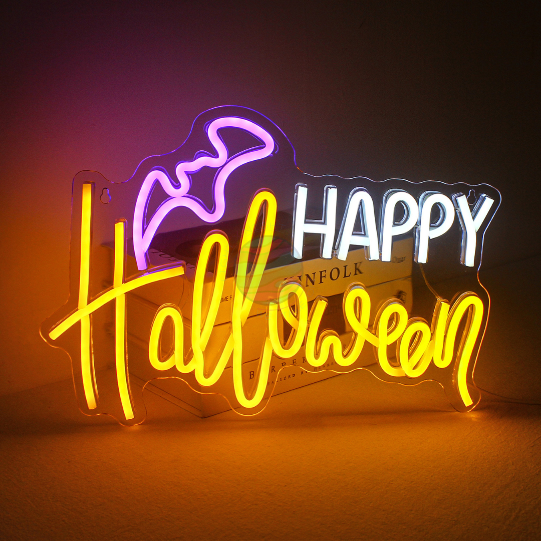 Halloween Neon Sign, Halloween decoration 