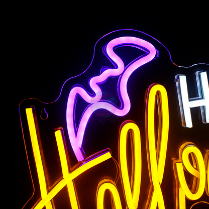 Halloween Neon Sign, Halloween decoration 