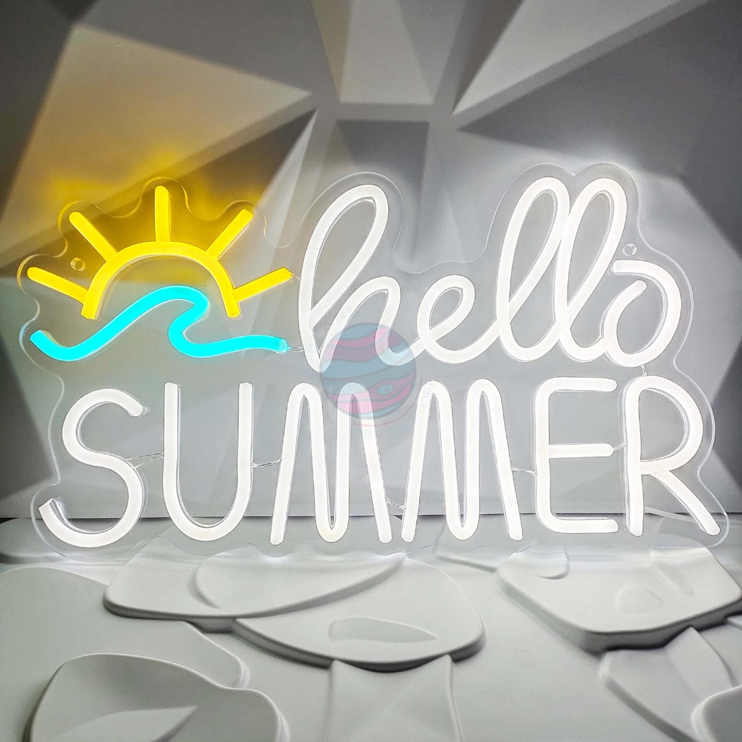 Summer Time neon sign