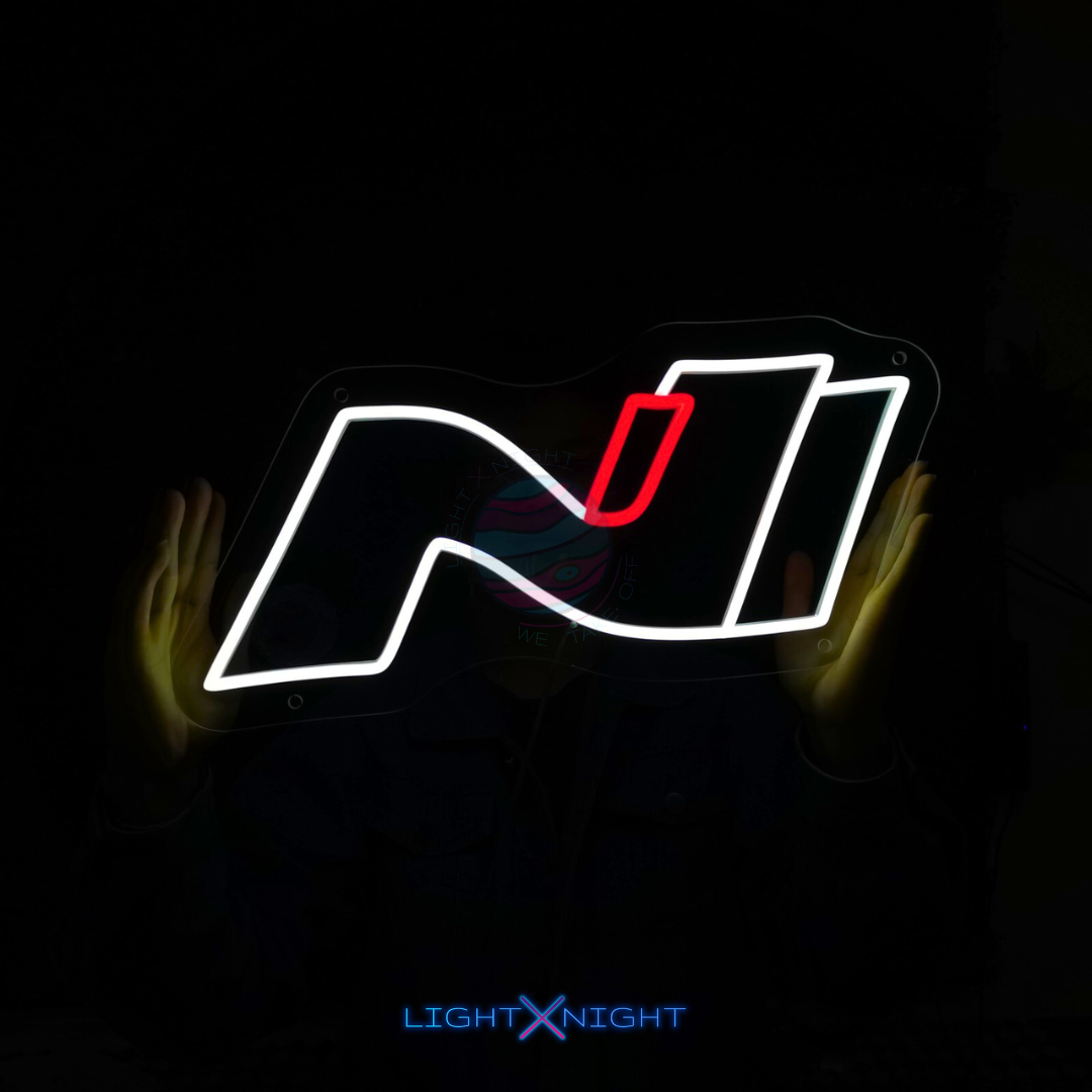 Hyundai N Neon Sign