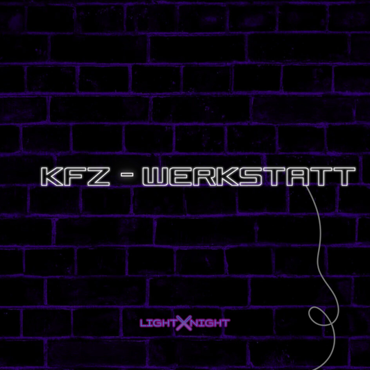 KFZ WERKSTATT- Outdoor- IP67