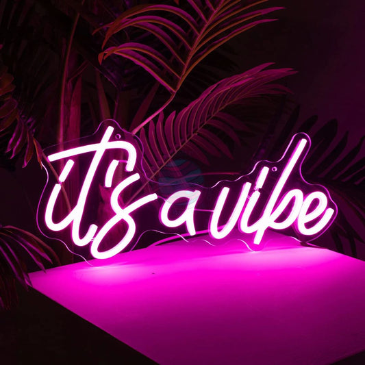 Vibe Neon Sign