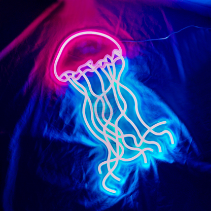 "Jellyfish" Neon Sign