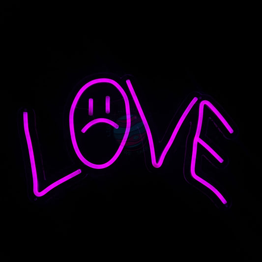 "LOVE"Lil Peep Neon Sign