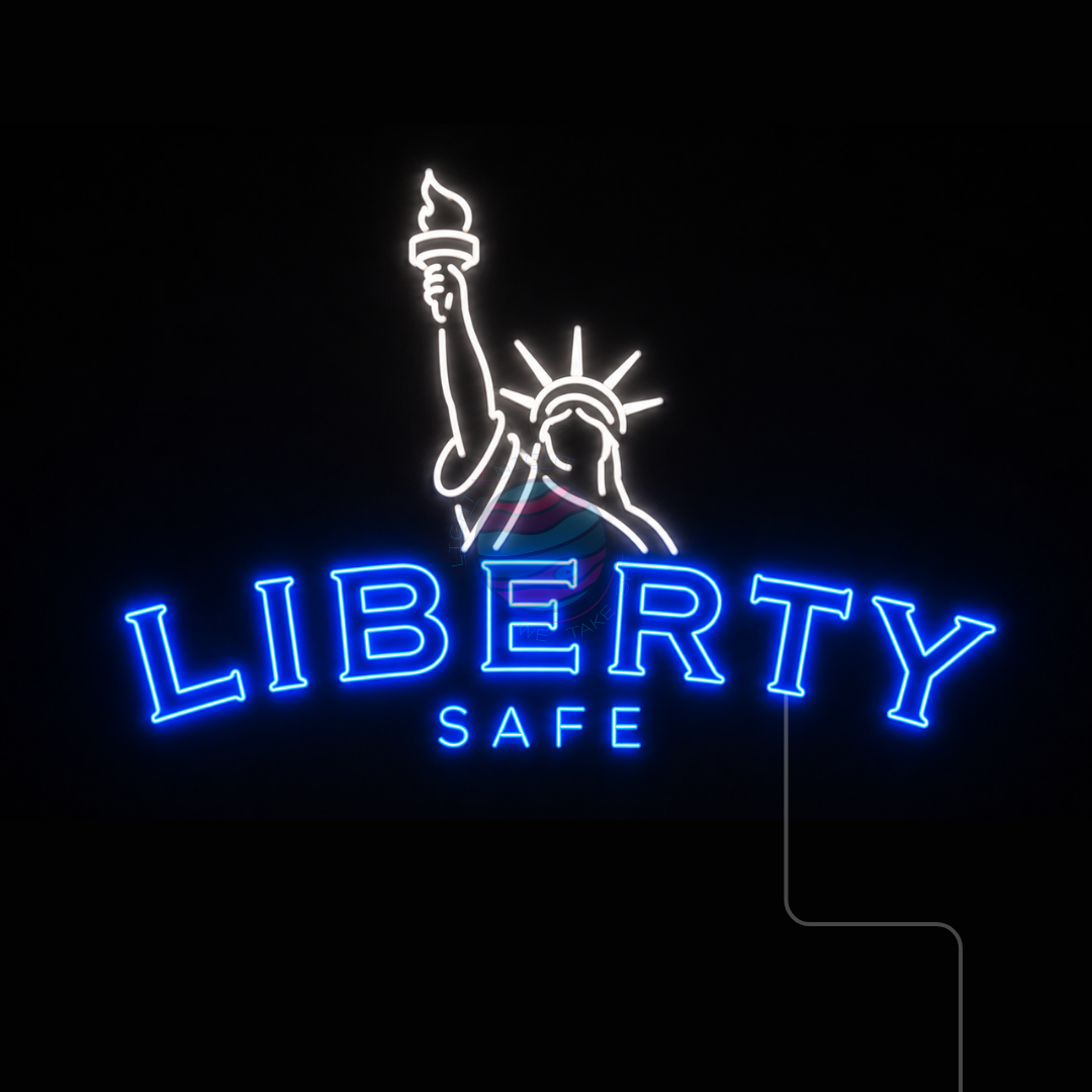 Liberty Safe Neon Sign