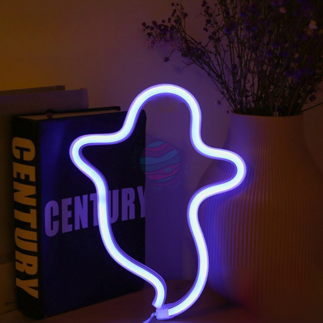 Little Ghost Neon Sign