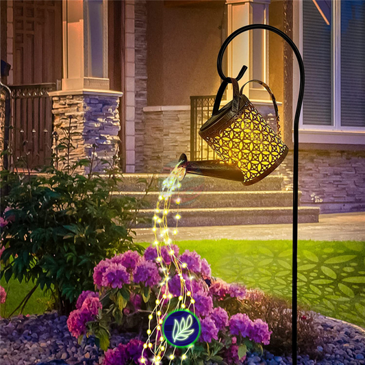 Outdoor Lighting, LED watering can, Garden decoration