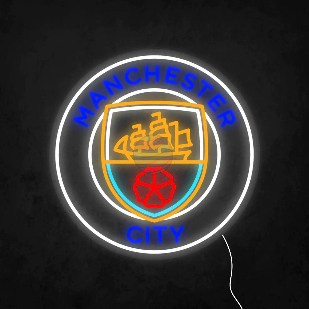 Manchester City Neon Sign