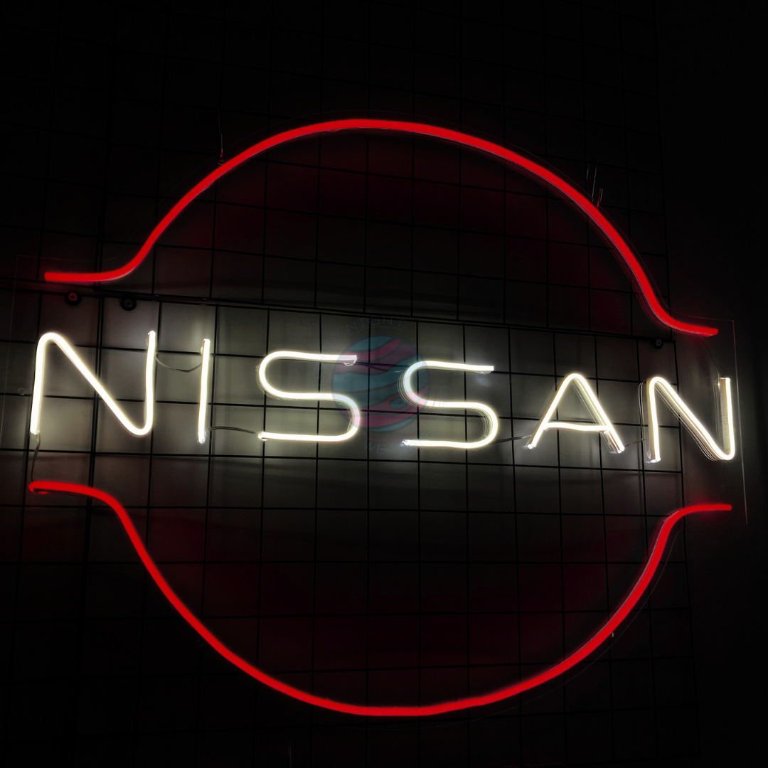 Nissan Neon Sign, Nissan Led Neon Sign, Nissan Neon Light