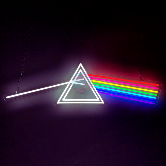 The Pink Floyd "The Dark Side Of The Moon" Neon Sign