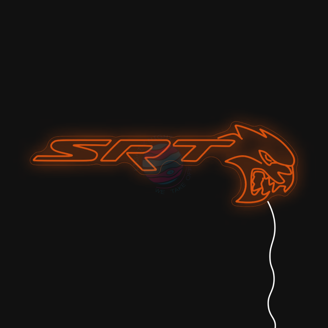 SRT Hellcat Neon Sign