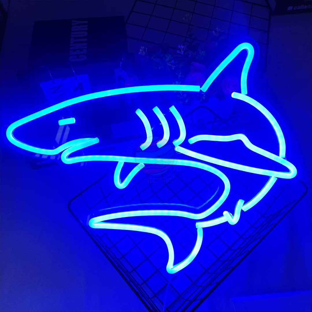 Light X Night - Shark Neon Sign