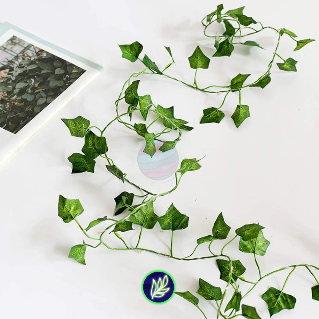 LED String with leaves, LED strip with leaves