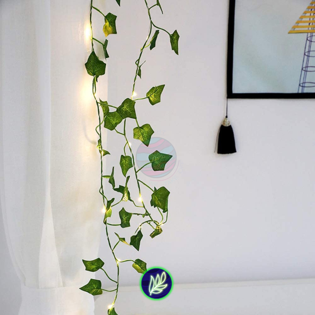 LED String with leaves, LED strip with leaves