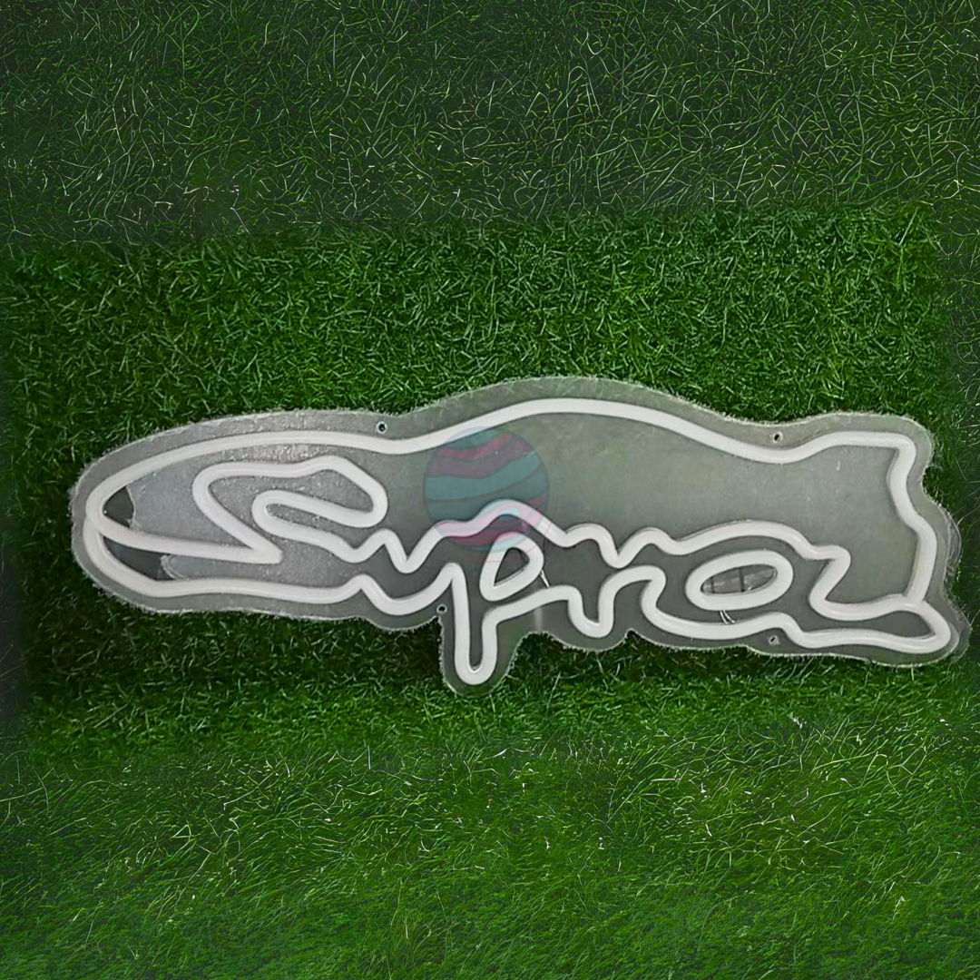 Supra Led Neon Sign, Supra Neon Light, Light X Night Supra Neon Sign