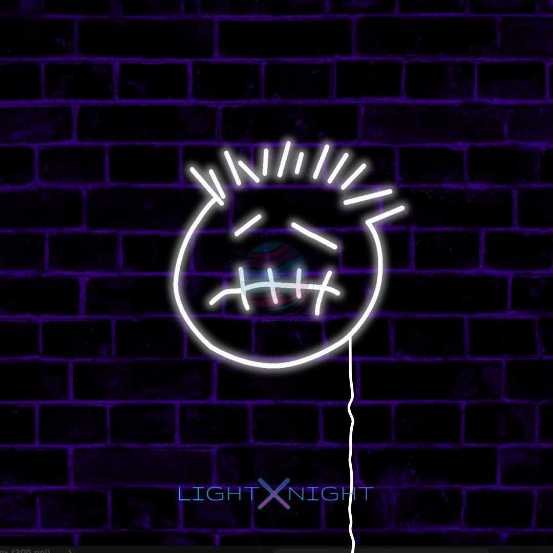 Travis Scott Cactus Jack Face Neon Sign Light X Night