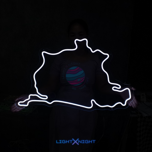 Nürburgring Race Track Neon Sign