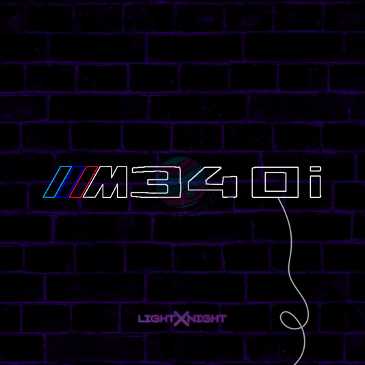 BMW M340i Neon Sign