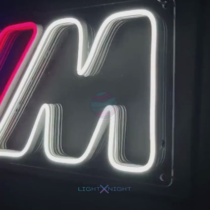 Néon LED mural - BMW M Power