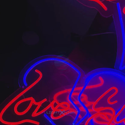 Don Toliver Love Sick album cover Neon sign