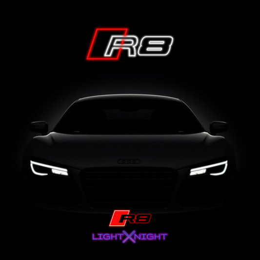 Audi R8 Led Neon Sign, Audi R8 Neon Light, Light X Night Audi R8 Neon Sign