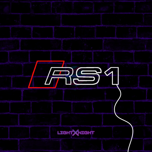 Audi RS1 Neon Sign