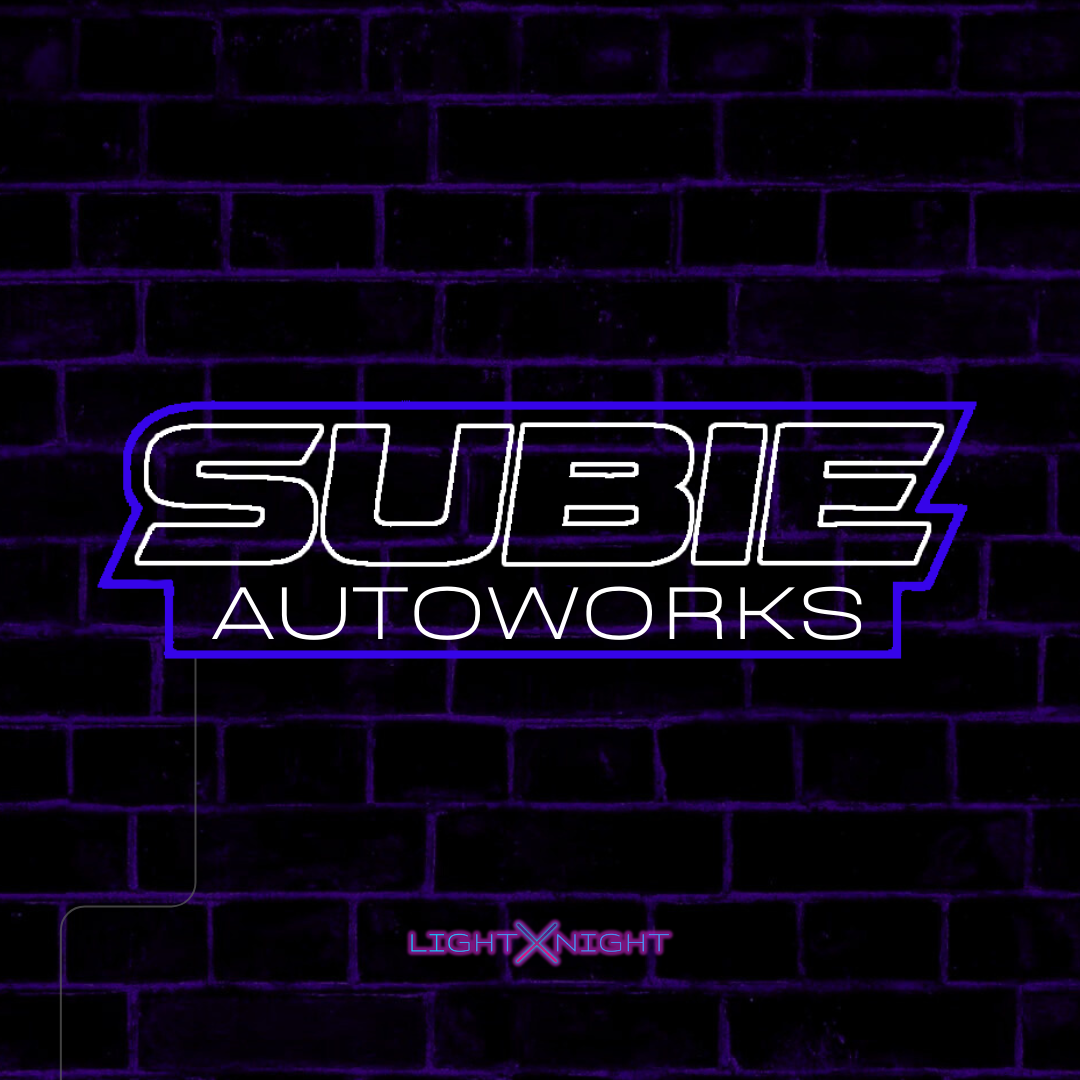 Subie Autoworks Neon Sign
