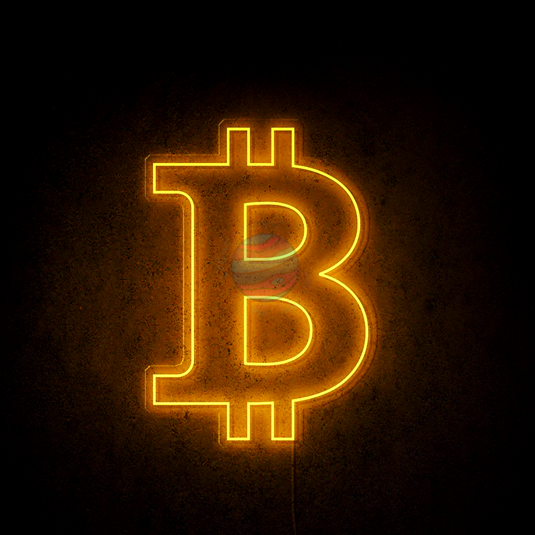 Bitcoin Neon Sign