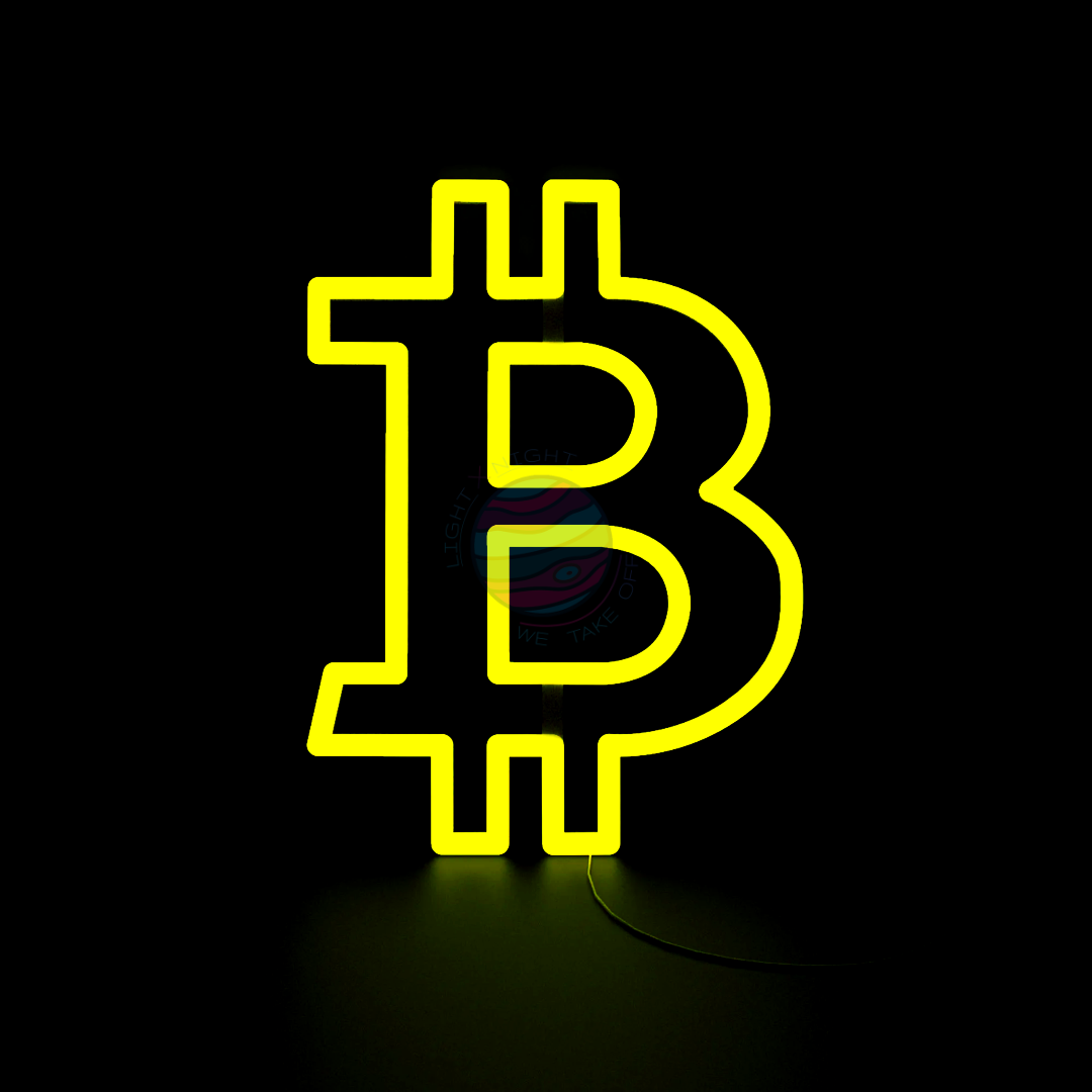 Bitcoin Neon Sign