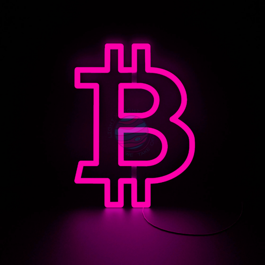 Bitcoin Neon Sign