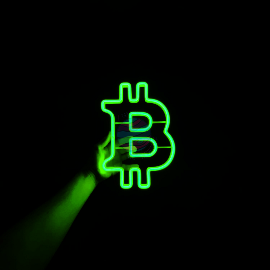 Bitcoin Neon Sign