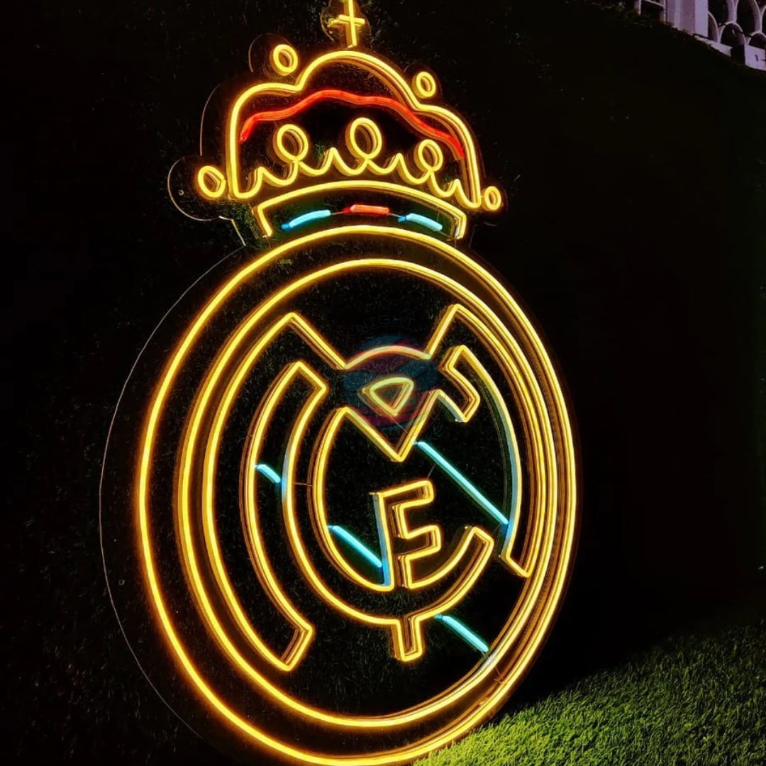 Real Madrid Neon Sign LED Light