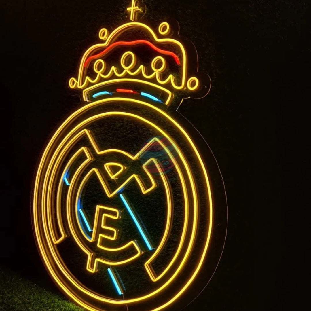 Real Madrid Neon Sign LED Light