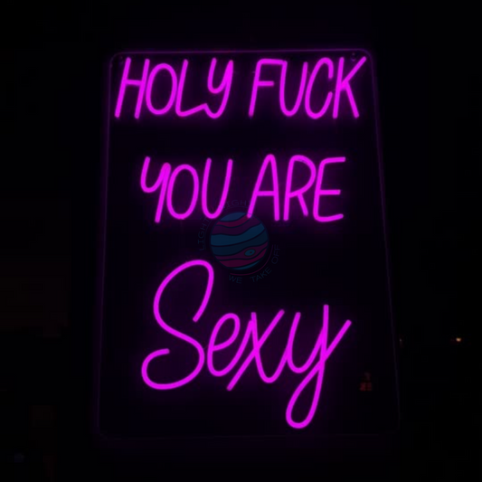 "Holy" Neon Sign
